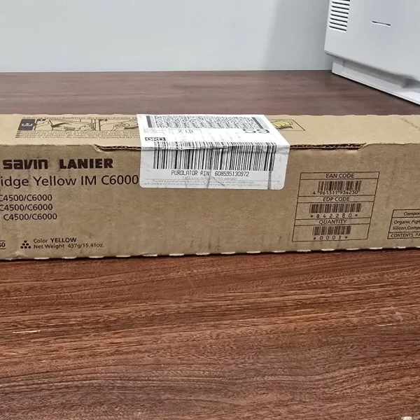 Genuine Ricoh #842280 IMC6000 YEL Original OEM Toner Cartridge