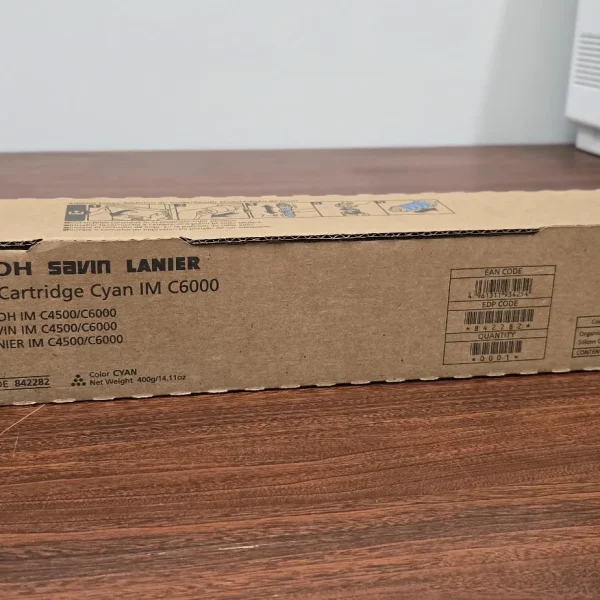 Genuine Ricoh #842282 IMC6000 CYA Original OEM Toner Cartridge