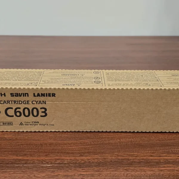 Genuine Ricoh #841850 MPC6003 CYA Original OEM Toner Cartridge