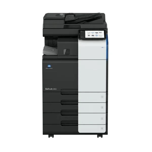 Konica Minolta bizhub C250i — 51K Meter, Color Laser Multifunction Printer (Refurbished)