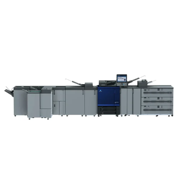 Konica Minolta bizhub PRESS C1060L — 150K Meter, Digital Color Production Press (Refurbished)