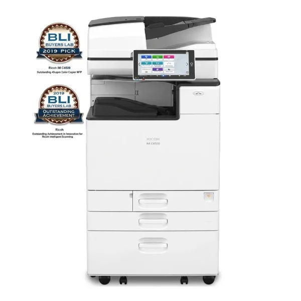 Ricoh IM C4500 — 3.5K Meter, Color Laser Multifunction Printer (Refurbished)